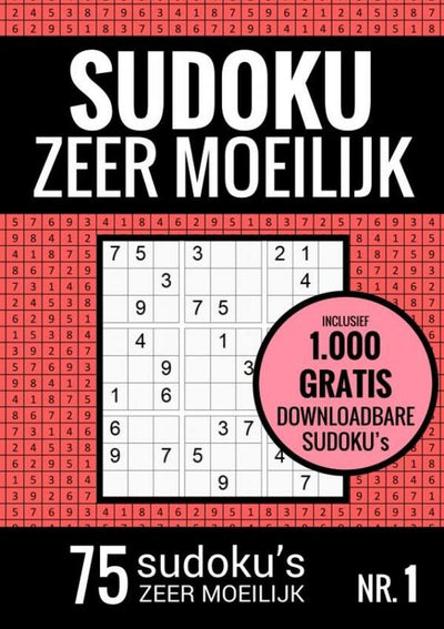 Sudoku ohne Markenzeichen, sehr schwierig – Rätselbuch: 75 sehr schwierige Sudoku-Rätsel für Erwachsene und ältere Menschen