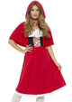 Smiffys Rotkäppchenkleid mit Umhang Damen – Größe M