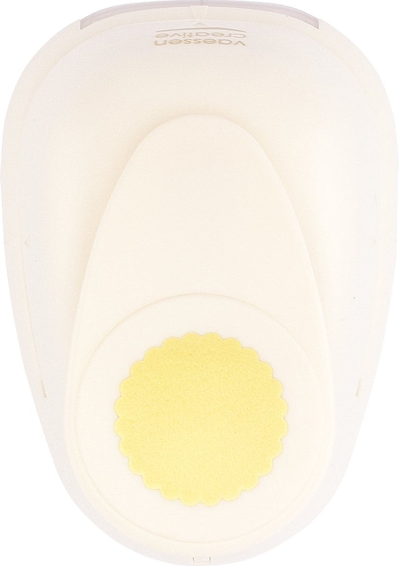Vaessen Creative Punch – Figurenstanzer – Kreis gewellt – ø 3,8 cm