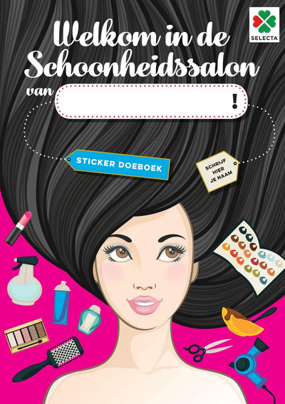 Selecta Willkommen in meinem Schönheitssalon – Aufkleber-Aktivitätsbuch