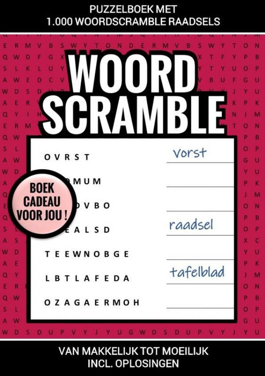 Sans-Marque-Buchgeschenk für Sie! - Rätselbuch mit 1.000 Worträtseln