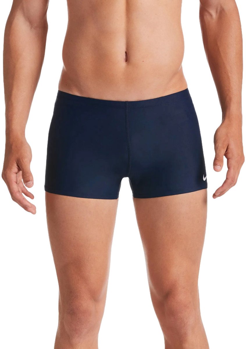 Nike solide Schwimmboxershorts mit quadratischem Bein für Herren – Größe 38