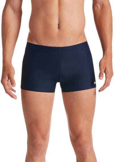 Nike solide Schwimmboxershorts mit quadratischem Bein für Herren – Größe 38
