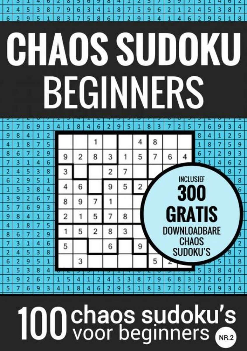 Choas Sudoku Sudoku einfach: Chaos Sudoku – Nr. 2 – Rätselbuch mit 100 einfachen Rätseln für Erwachsene und ältere Menschen