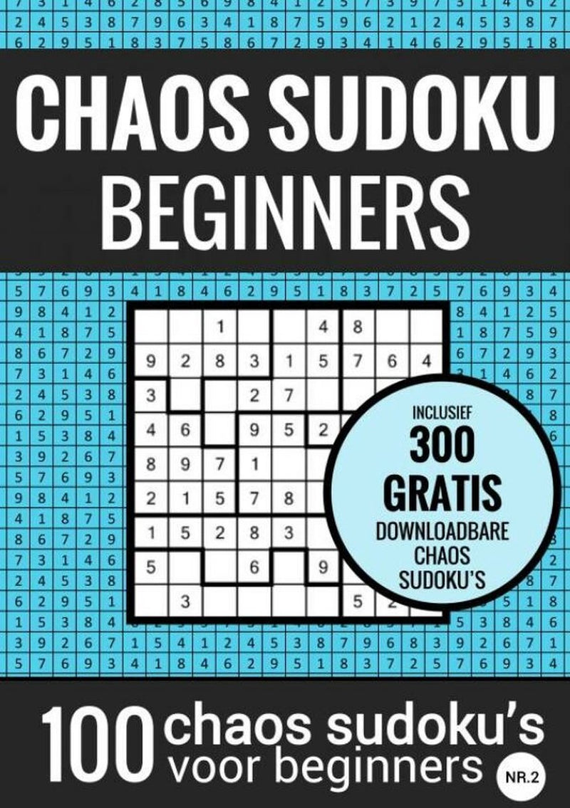 Choas Sudoku Sudoku einfach: Chaos Sudoku – Nr. 2 – Rätselbuch mit 100 einfachen Rätseln für Erwachsene und ältere Menschen