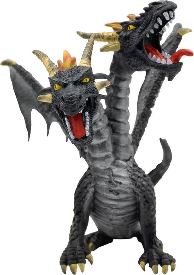 Bullyland Drache zweiköpfig schwarz (75597)