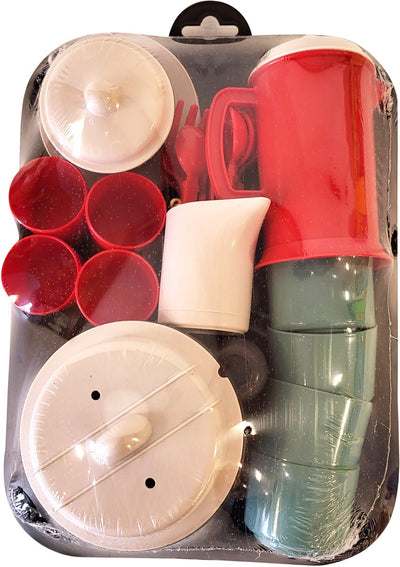 PIC Ecoiffier 100% Koch Tee -Set am Tablettspiel -Set, 35dlg.