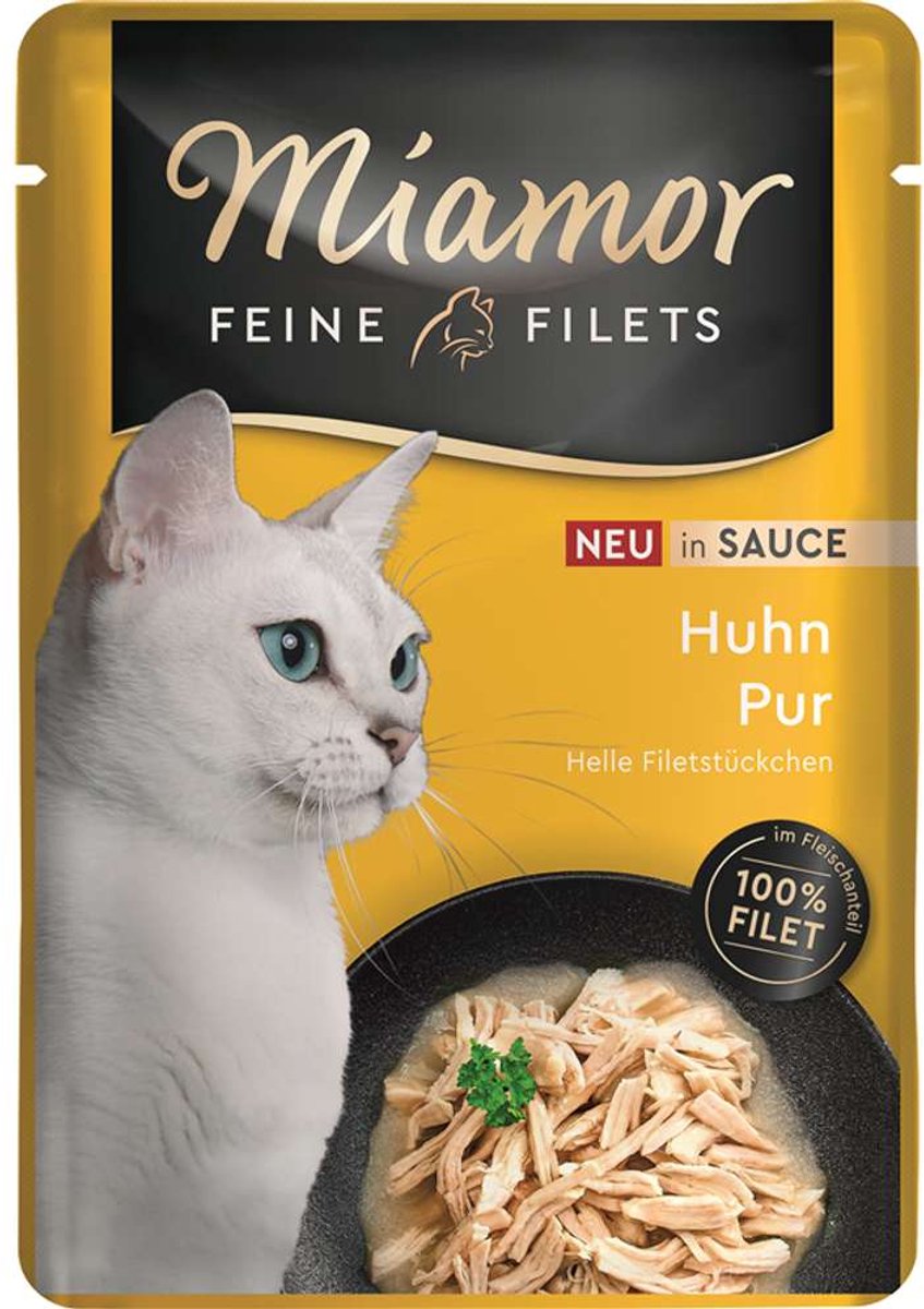 Miamor - feine Filets 100g - Hähnchen in Soße