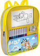 Multiprint Bluey -Rucksack mit Briefmarken und Filzstiften