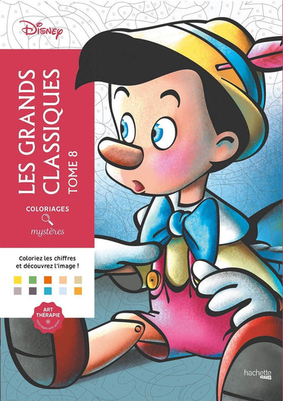 Hachette Pratique Coloriages Mysteres Les Grands Classiques Disney Band 8
