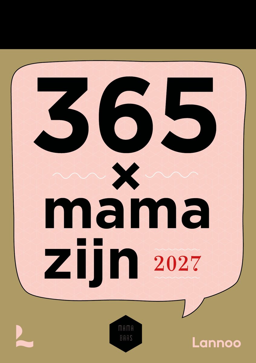 Lannoo Abreißkalender 365 x Mama sein 2027