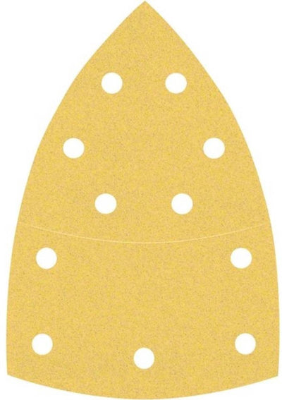 Bosch Zubehör 2608901649 Schleifpapier für Multischleifer Körnung (Anzahl) 120 (L x B) 93 mm x 102 mm 50 Stk