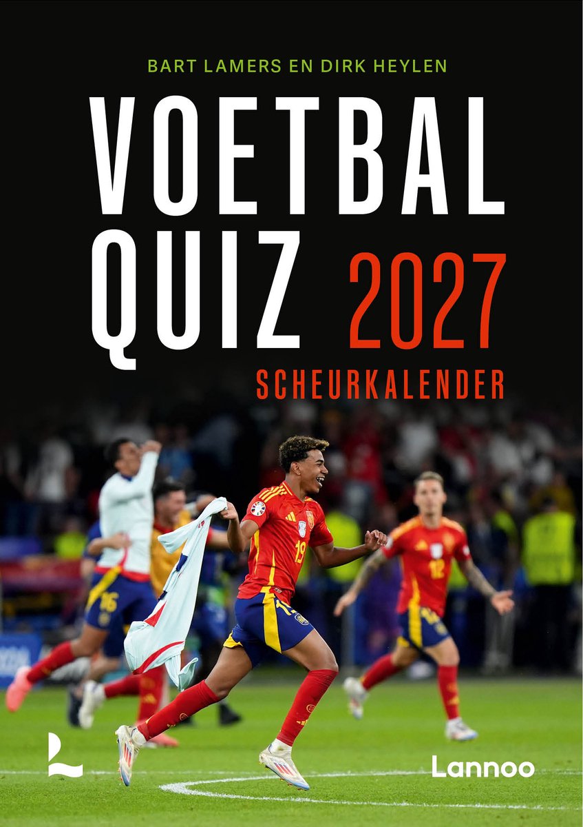 Lannoo der Fußball-Quiz-Abreißkalender 2027