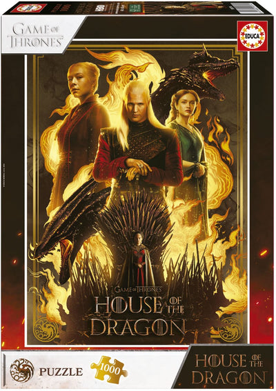 Educa - Puzzle - 1000 Teile - Haus des Drachen