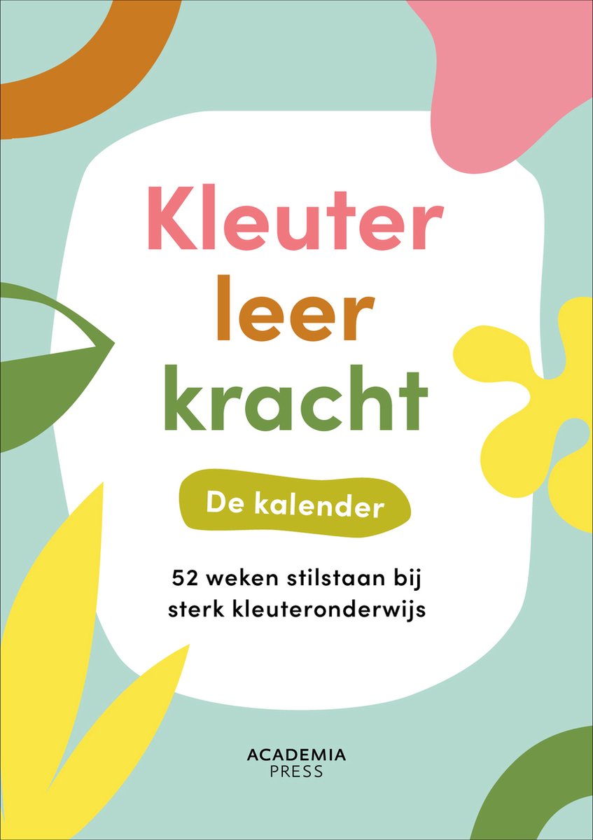 Markenloser Kindergartenlehrer-Kalender ohne Marke