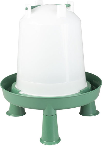 Duvo plus - Futtersilo - Huhn - Trinkglocke Öko-Schraube mit Griffbeinen 7l grün - 1St
