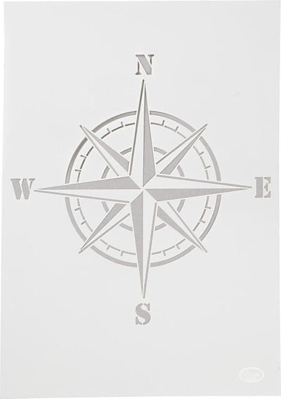 Kreativfirma Flexible Vorlage Compass A4