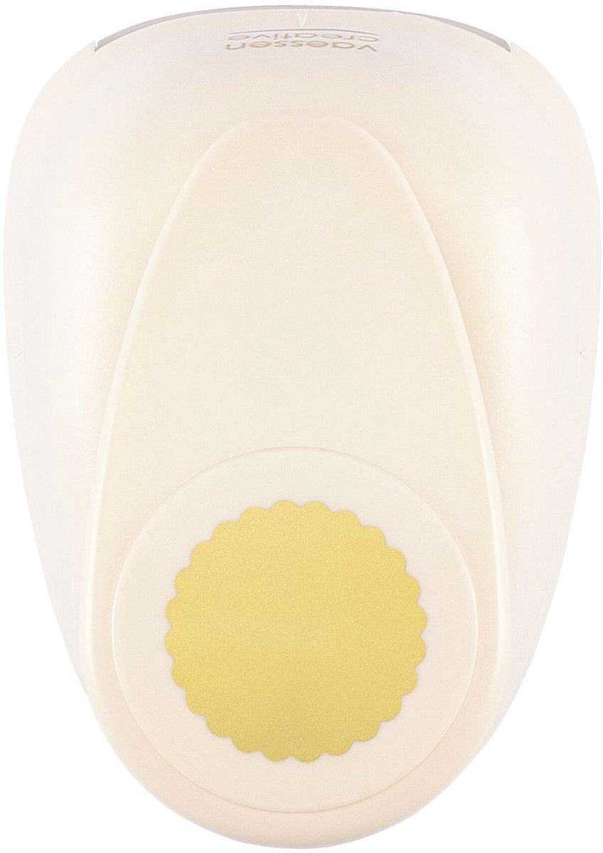 Vaessen Creative Punch – Figurenstanzer – Kreis gewellt – ø 6,3 cm