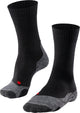Falke TK2 Anti-Blister Wandersocken aus dickem Woll-Funktionsmaterial Herren Schwarz - Größe 49-50