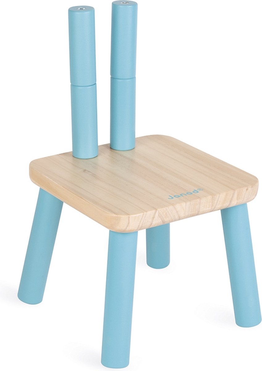 Janod Kinderstuhl Holz verstellbar FSC-zertifiziertes Kinderzimmer.
