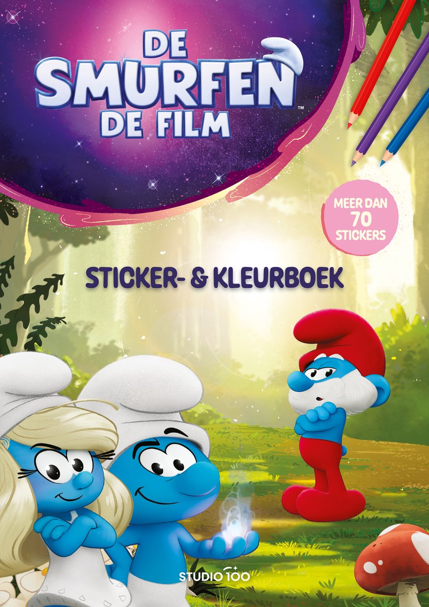 Studio 100 Die Schlümpfe Stickerbuch – Film