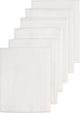 Meyco Baby Uni hydrophile Tücher – 6er-Pack – weiß – 60 x 60 cm