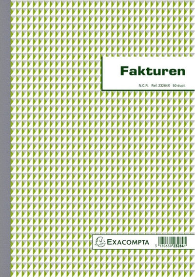 Exacompta – Rechnungen A4 – Duplikat 50 Blatt