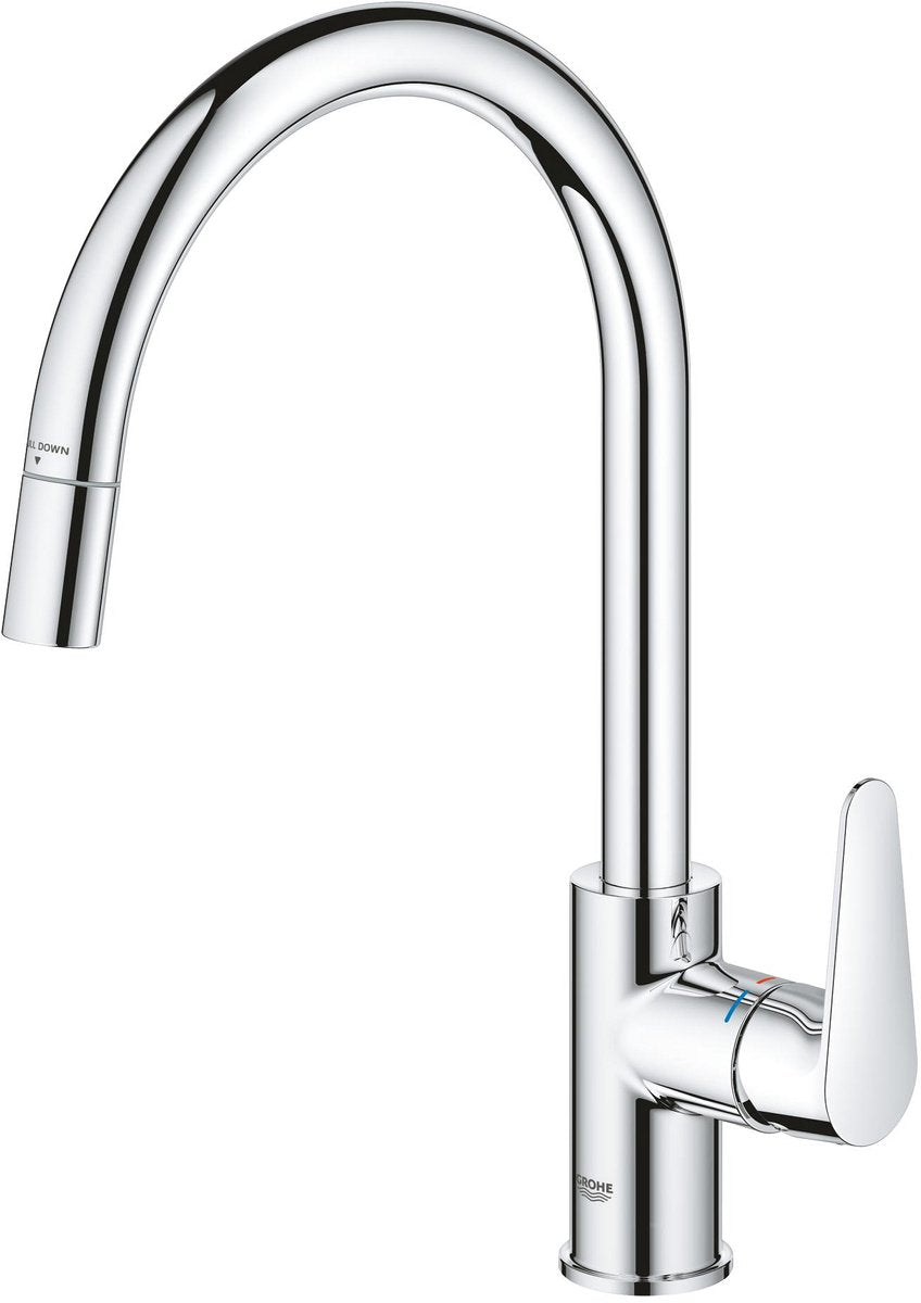 Grohe Start Curve Küchenmischbatterie – Chrom