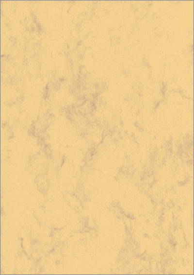 Marmorpapier Sigel dp262 A4 90g m2 Sandbraun 100 Blatt