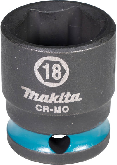 Imp-Makita-Schlagstecknuss Act schwarz, 3 8 18 mm – E-15992