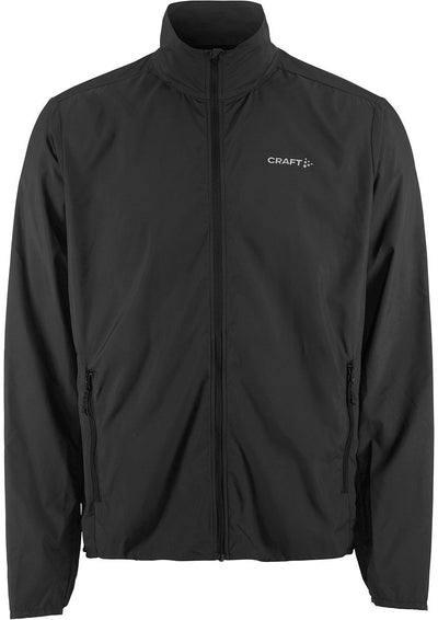 Craft Core Essence Wind Jacket M Herren Sportweste - Schwarz