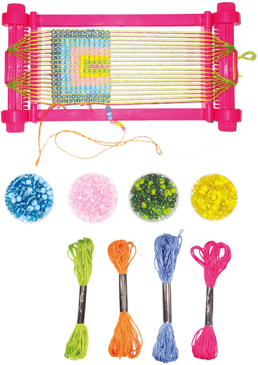 Toi-Toys dehen sich mit Garn und Perlensatz ab