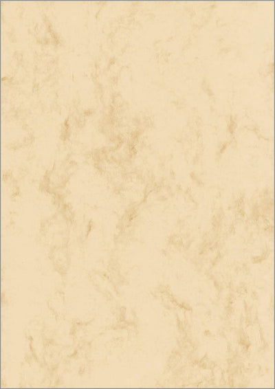 Sigel Designpapier – A4 – Marmorbeige – 90 Gramm – 100 Blatt – Si-DP372