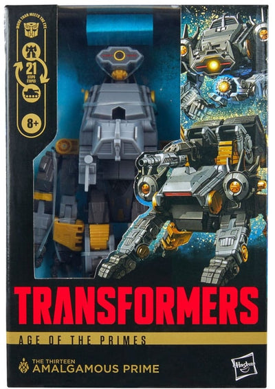 Hasbro Transformers Age of the Primes Voyager-Klassen-Actionfigur The Thirteen: Amalgamous Prime 18 cm große Actionfigur