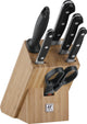 Zwilling professional s - Messerset - mit Block - Edelstahl - 6-teilig