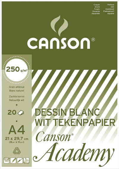 Canson Zeichenblock Akademie Format 21 x 297 cm (A4)