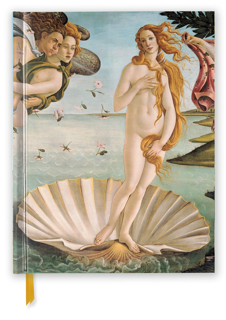 Flammenbaum Sandro Botticelli: Die Geburt der Venus (leeres Skizzenbuch)