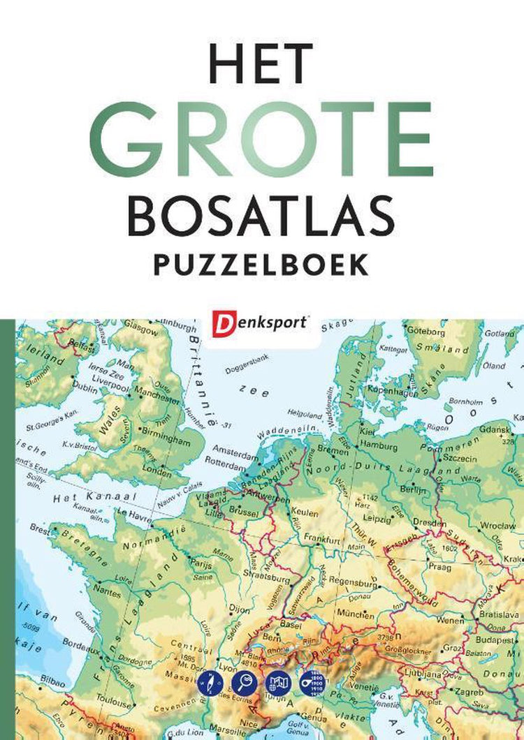 Denken Sie an das große Waldatlas-Rätselbuch
