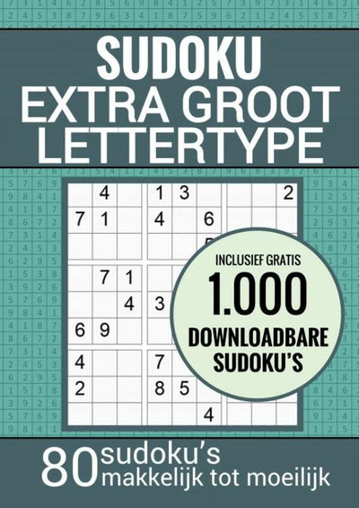 Markenloses Sans-Marque-Rätselbuch für Sehbehinderte, ältere Menschen, Senioren, Großeltern: Sudoku in großer Schrift XL XXL