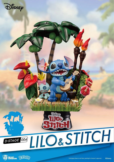 Lilo Stitch Stitch (D-Stage-Serie) Unisex-Bild – mehrfarbig – Standard