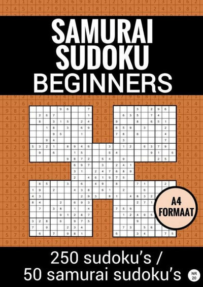 Ohne Marke Sans Marque Samurai Sudoku – einfach – Nr. 20 – Rätselbuch mit 100 einfachen Rätseln für Erwachsene und ältere Menschen