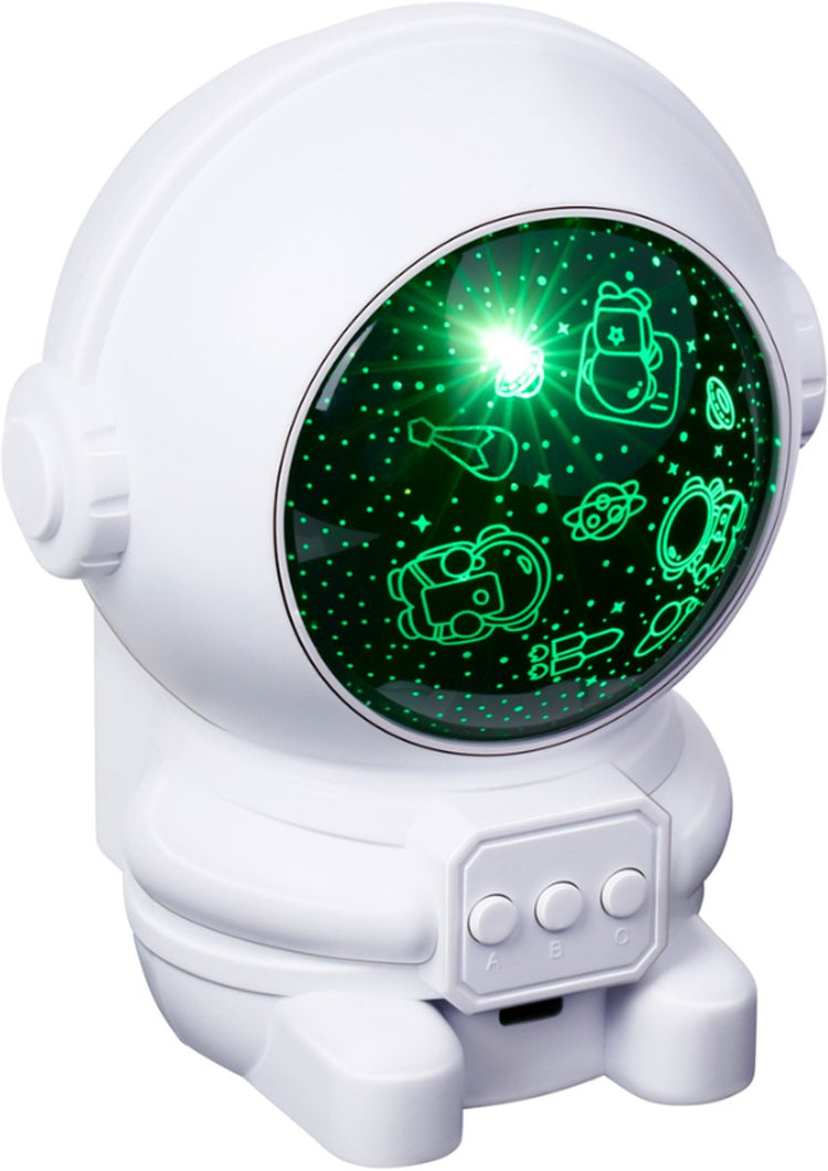 Grundig Sternenprojektor Astronaut – Sternenprojektor Farbwechsel mit 360-Grad-Drehung – Sternenlampe mit USB-C-Kabel – Projektorlampe für den Innenbereich – Astronauten-Design