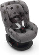 Dooky Sitzbezug Gruppe 1 Autositzbezug Grey Star – Universal Autositzbezug Maxi Cosi Cabriofix, Maxi Cosi Bezug Pebble, Maxi Cosi Bezug, Cybex und mehr – Autositzbezug Baby Universal