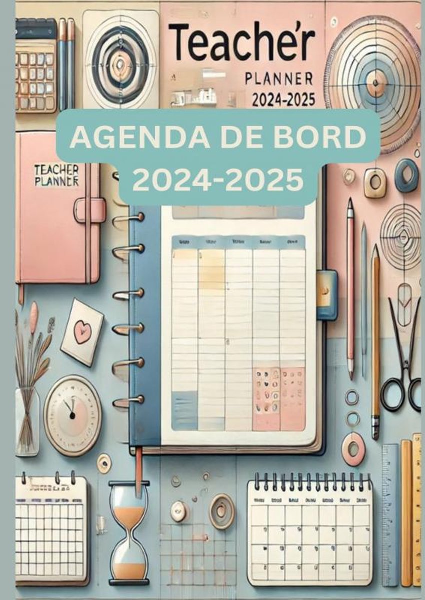 Markenlos ohne Markenagenda de Bord 2024-2025
