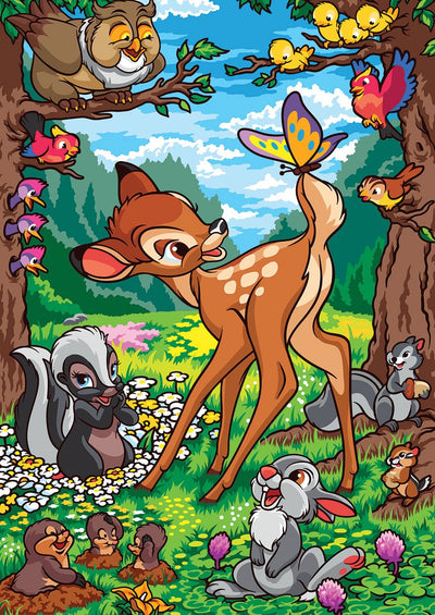 Hachette Disney Puzzle Bambi 500 Teile klassisches Spielzeug.