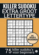 Markenloses Sans-Marque-Rätselbuch für ältere Menschen, Sehbehinderte, Opa, Oma, Senioren – Nr. 24 – einfaches Killer-Sudoku – große Schriftart