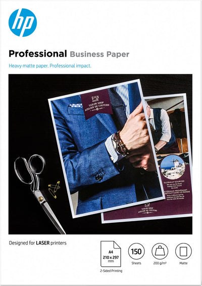 HP Fotopapier 7MV80A A4 Laser 200gr matt