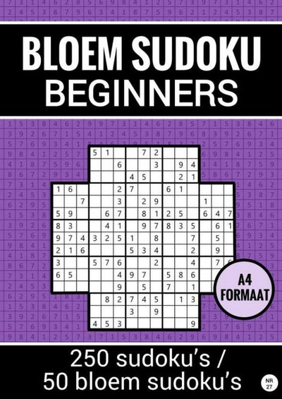 Brandless Sans Marque Easy Sudoku: Blumen-Sudoku – Nr. 27 - Rätselbuch mit 50 Blumen-Sudoku-Rätseln für Anfänger