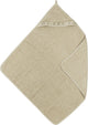 Meyco Baby-Badeumhang mit Rüschen – Sand – 80 x 80 cm