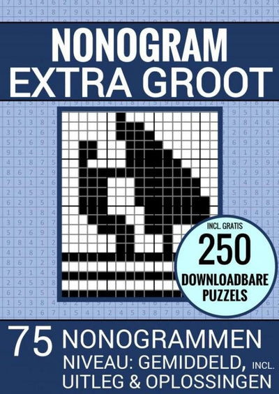 Sans-Marque-Rätselbuch ohne Marke für ältere Menschen, Sehbehinderte, Senioren, Großeltern: Nonogramm extra groß, Typ XL XXL